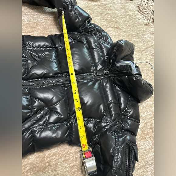 SAM Shiny Black Puffer Jacket - Picture 5 of 16